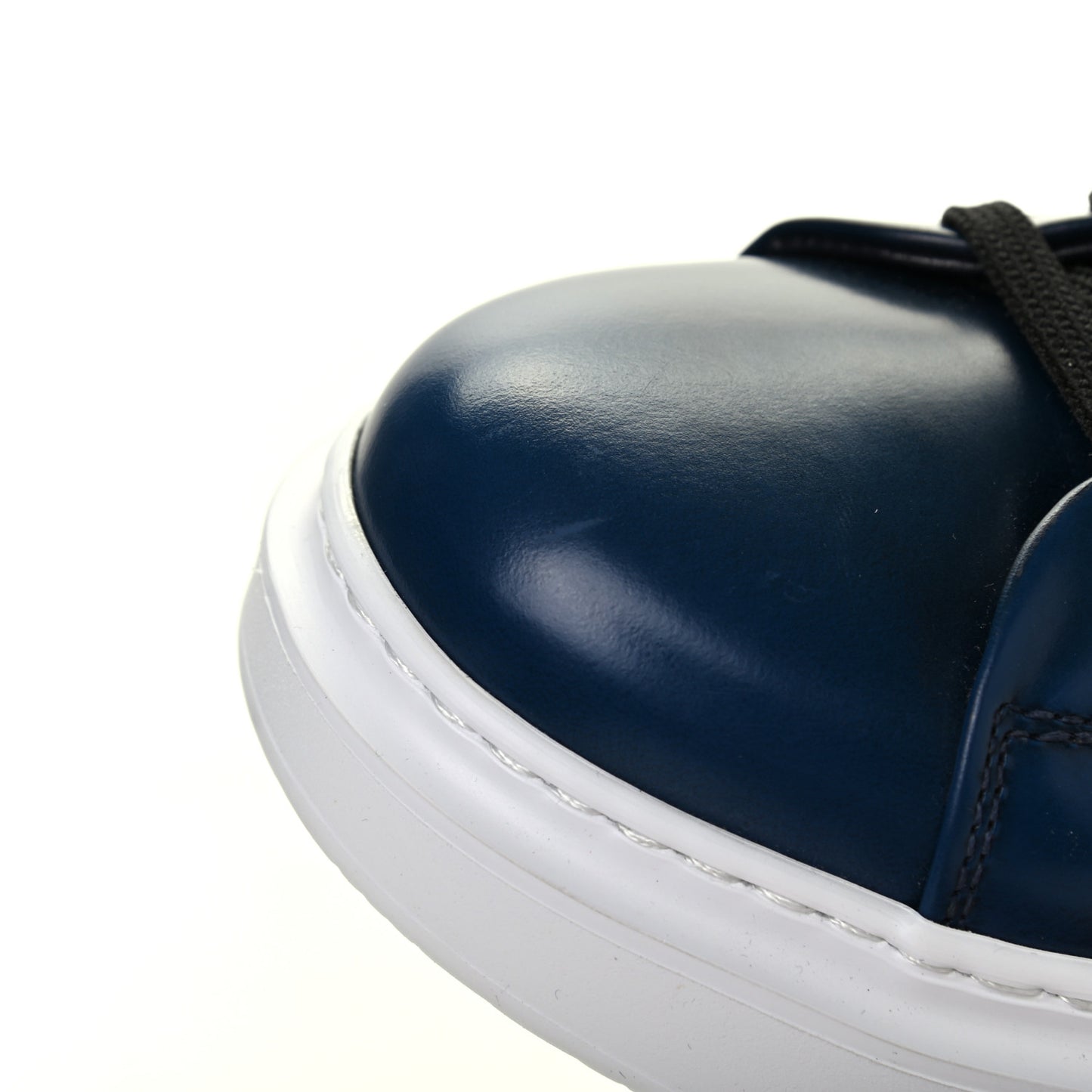 Calfskin Mens LV Beverly Hills Sneakers 5 Marine