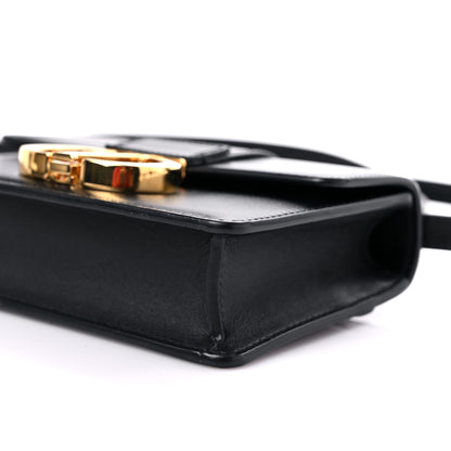 Christian Dior Smooth Calfskin Micro 30 Montaigne Flap Bag Black 8 of 12
