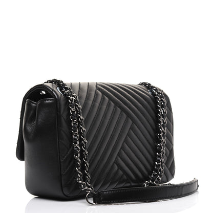 Chanel Lambskin Small CC Crossing Flap Black 3 of 17