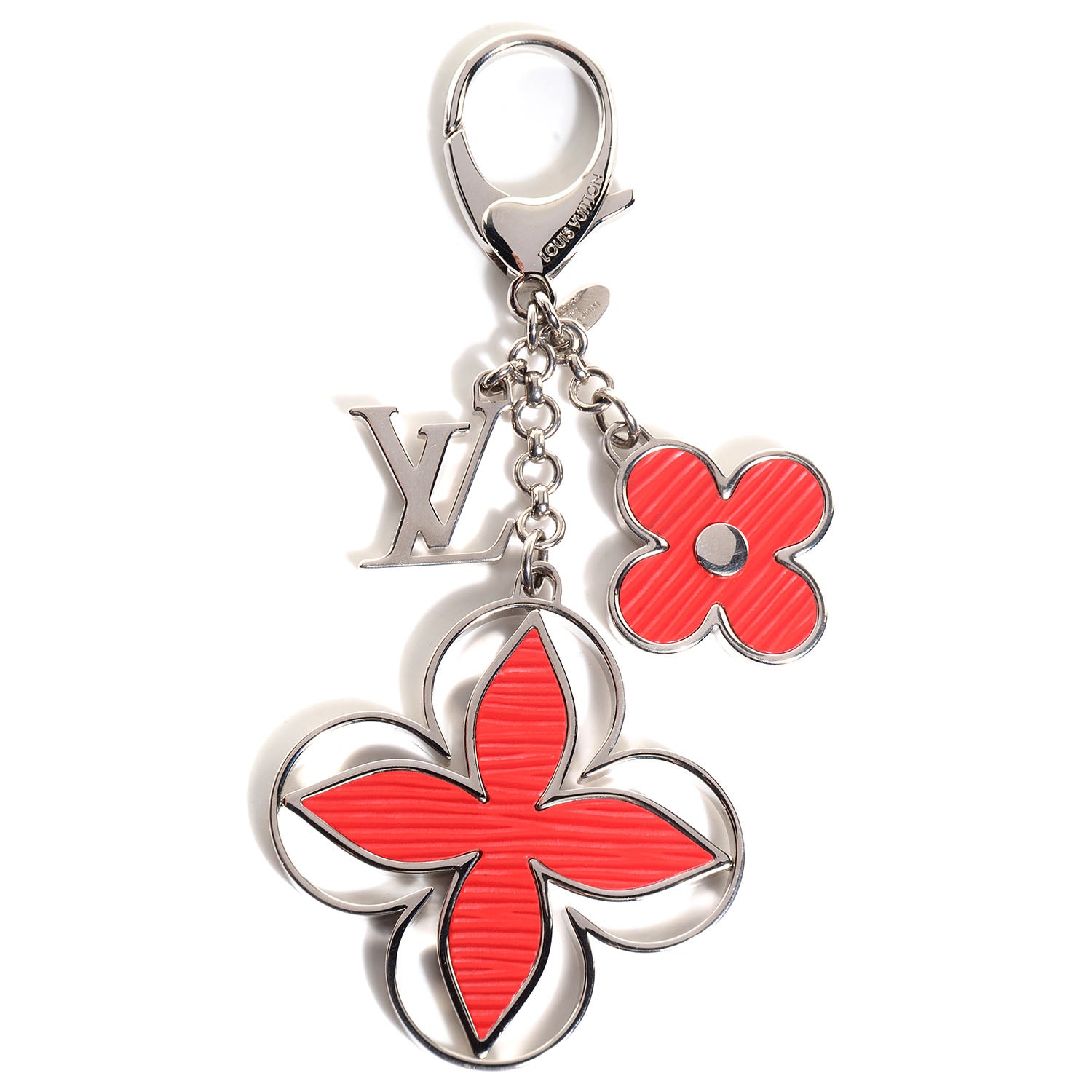 Louis Vuitton Epi Rimy Bag Charm Red 1 of 5