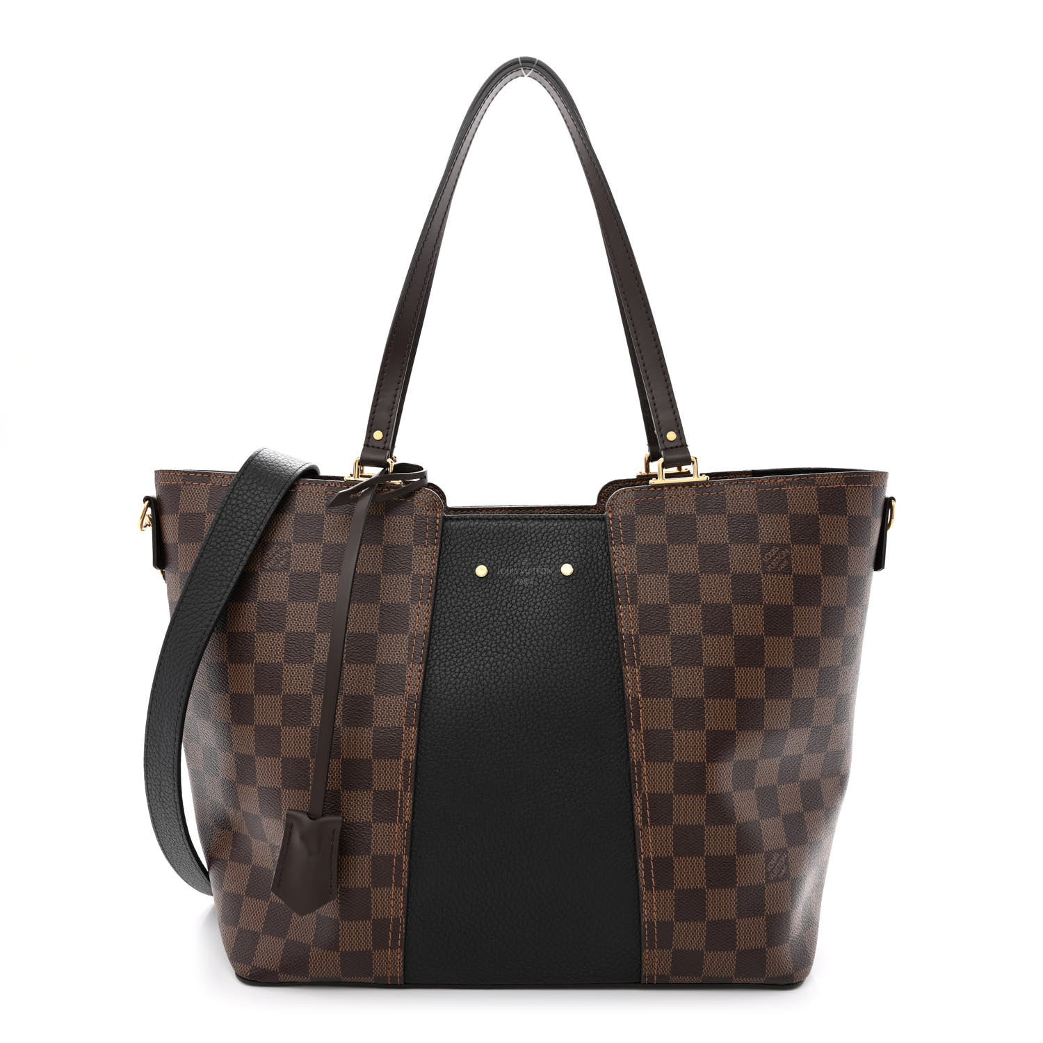 Louis Vuitton Damier Ebene Jersey Black 1 of 10