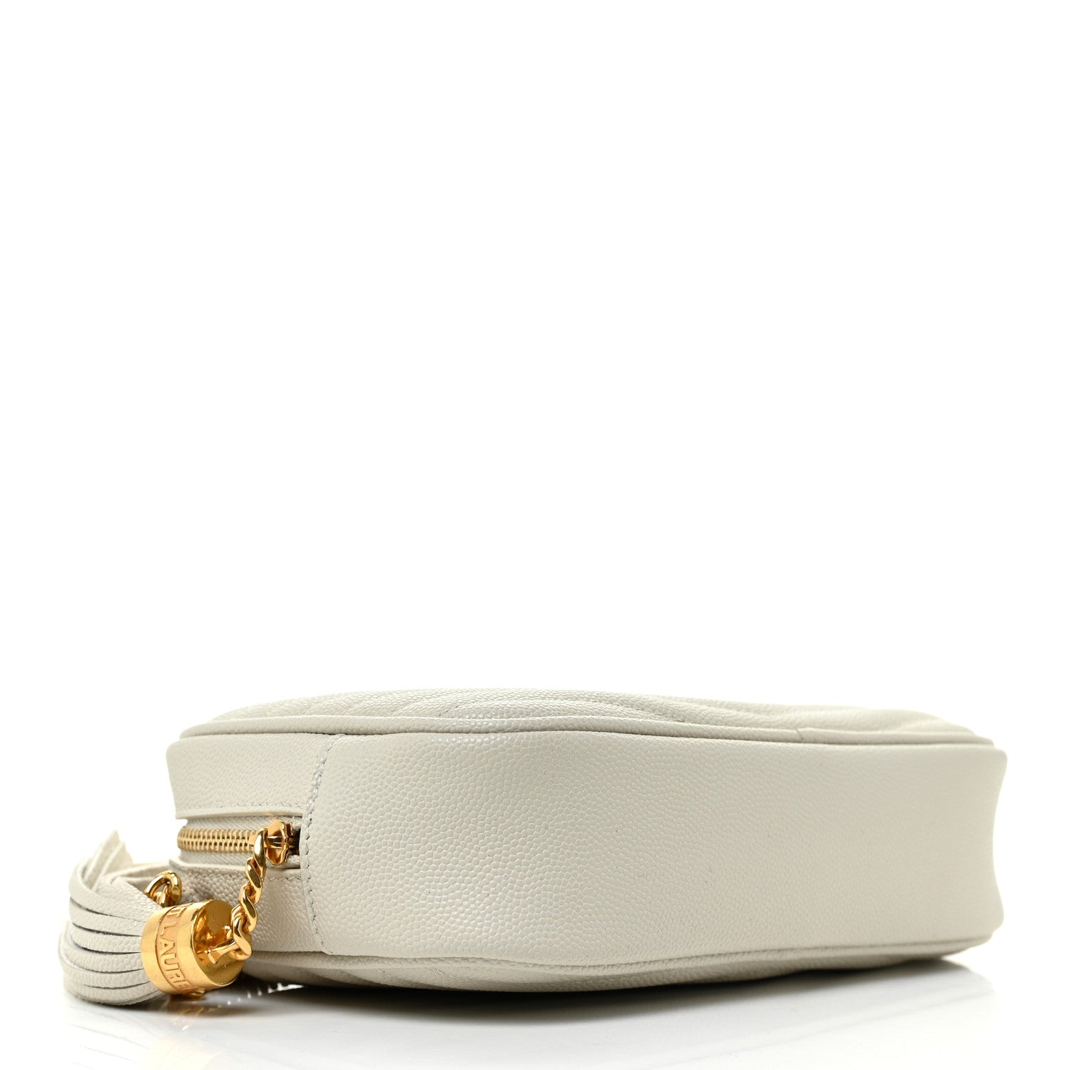 Saint Laurent Grain De Poudre Matelasse Monogram Mini Lou Camera Bag Crema Soft 4 of 10