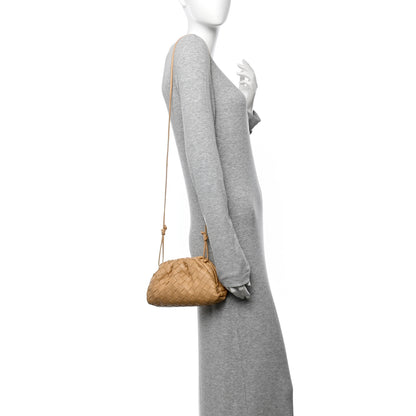 Bottega Veneta Nappa Intrecciato The Mini Pouch Almond 2 of 10