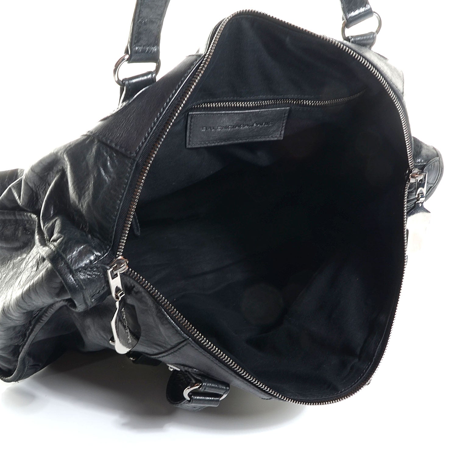 Balenciaga Chevre Perforated Hook GM Black 4 of 11