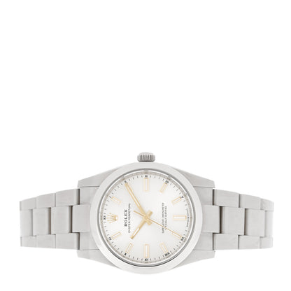 Rolex Stainless Steel 34mm Oyster Perpetual Watch Silver 124200 2 of 5