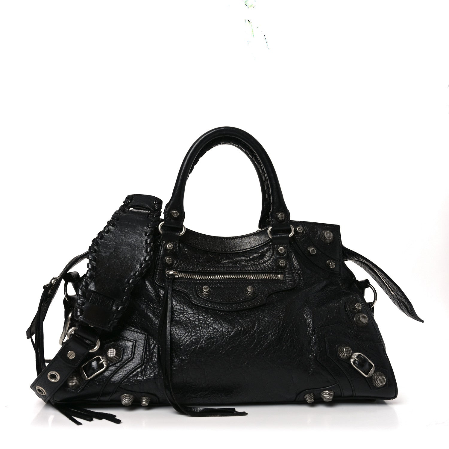 Balenciaga Agneau Arena Neo Cagole City Handbag Black 1 of 10