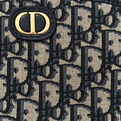 Christian Dior Oblique 30 Montaigne Aphrodite Cosmetic Pouch Blue 7 of 9