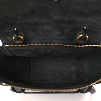 Celine Grained Calfskin Nano Belt Bag Grey 5 of 9