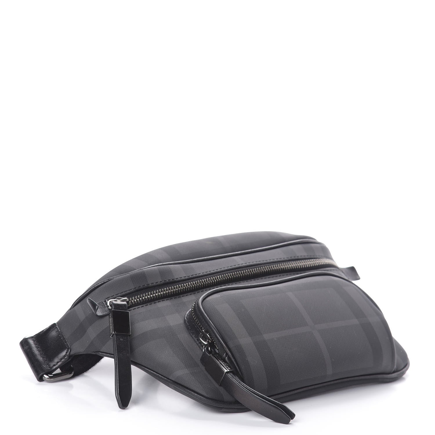 Burberry London Check Bum Bag Dark Charcoal 4 of 8