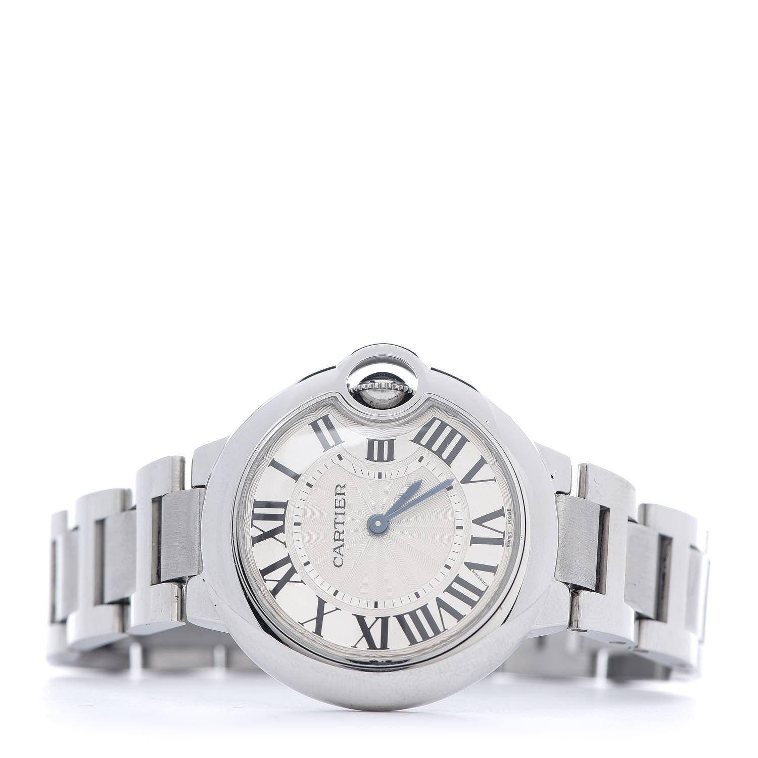 Cartier Stainless Steel 33mm Ballon Bleu De Cartier Quartz Watch 3 of 10