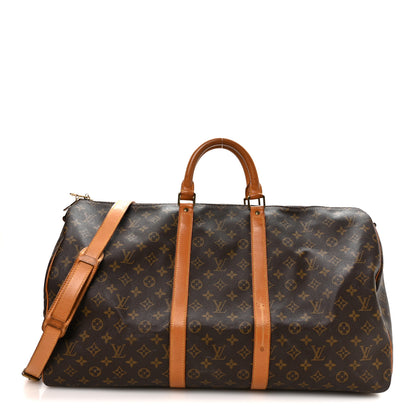 Louis Vuitton Monogram Keepall Bandouliere 55 1 of 9