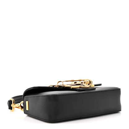 Fendi X VERSACE Vitello Seta Fendace Mini Brooch Baguette Black 4 of 9