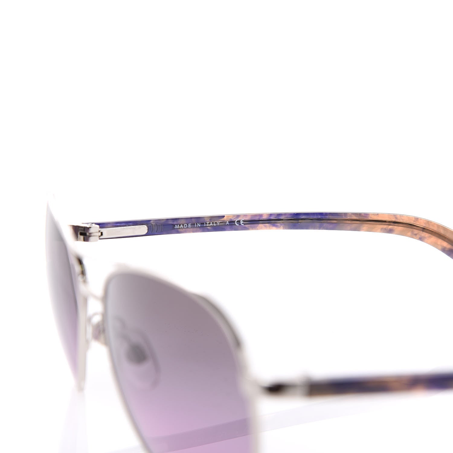 Chanel CC Aviator Sunglasses 4201 Purple 6 of 8