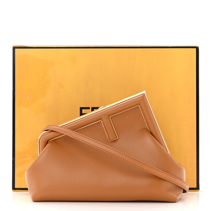 Fendi Shiny Nappa Small Fendi First Caramello 11 of 11