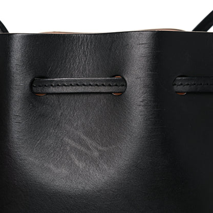 Mansur Gavriel Calfskin Mini Bucket Bag Black Ballerina 14 of 14