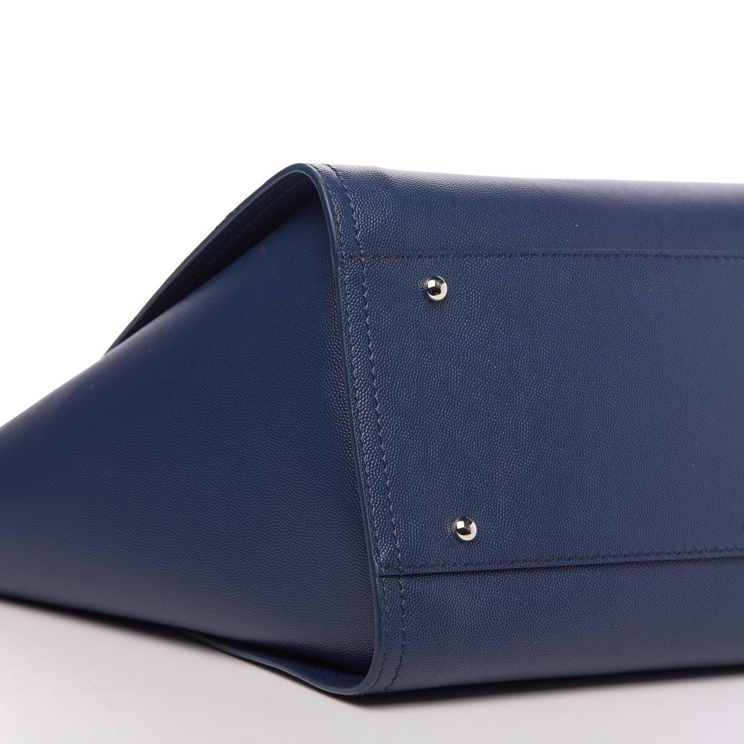 Chanel Caviar Large Studded Deauville Tote Navy 9 of 12