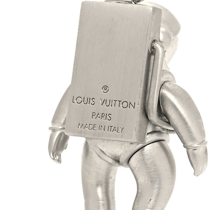 Louis Vuitton Palladium Galaxy Astronaut Necklace Silver 7 of 8