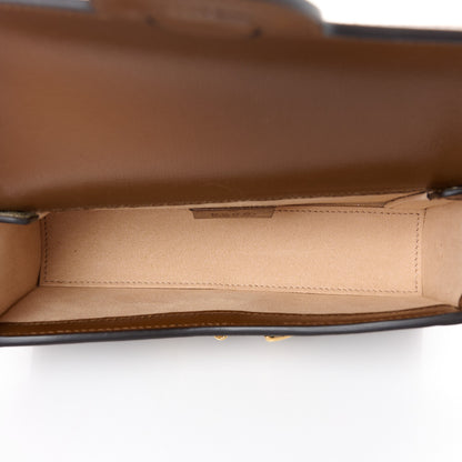 Gucci GG Supreme Monogram Mini Horsebit 1955 Shoulder Bag Beige Brown Sugar 5 of 10