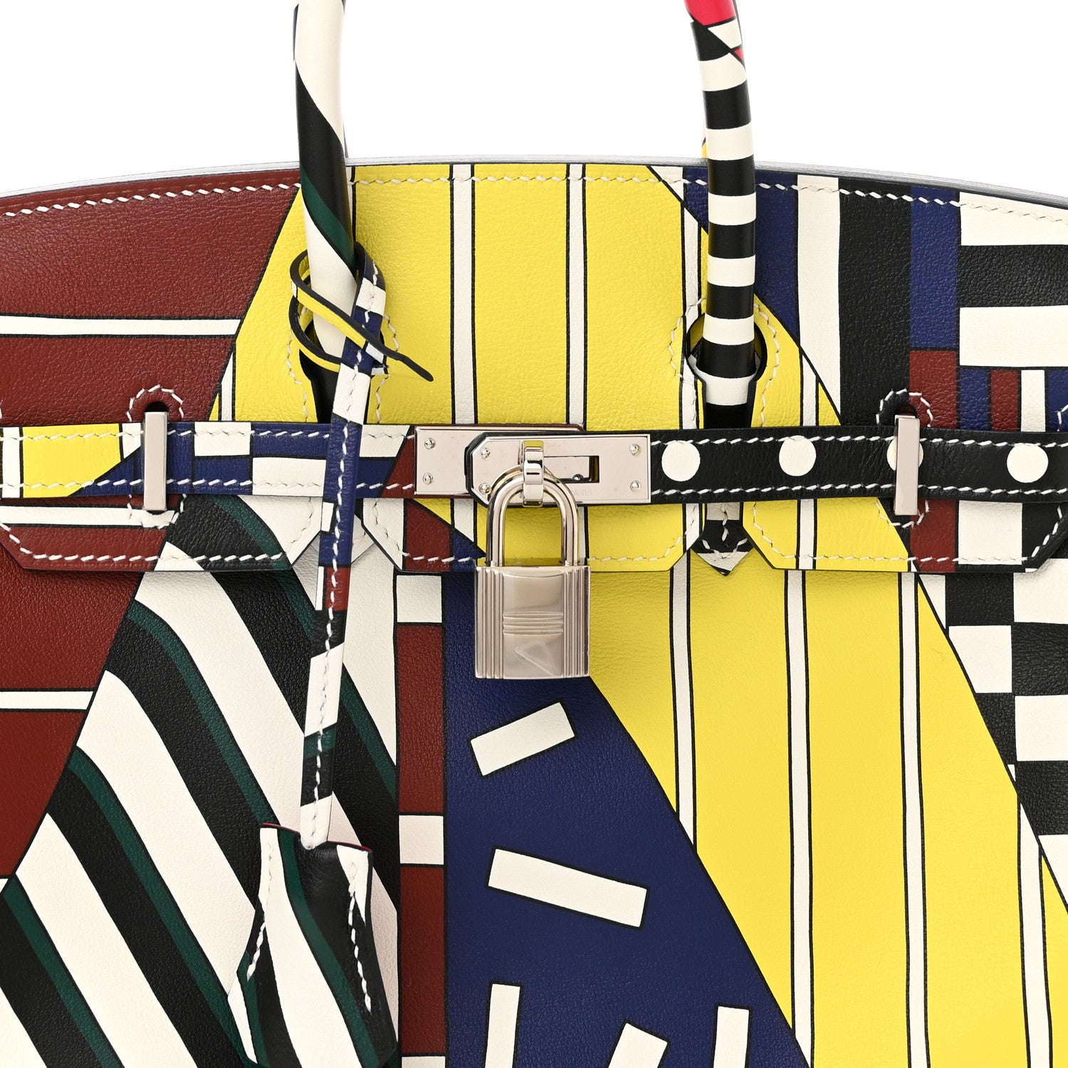 Hermes Swift One Two Three And Away We Go Birkin 25 Multicolor 8 of 11