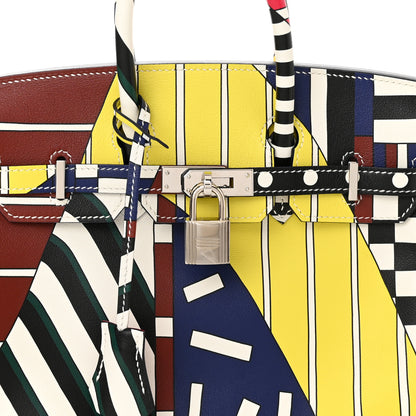 Hermes Swift One Two Three And Away We Go Birkin 25 Multicolor 8 of 11