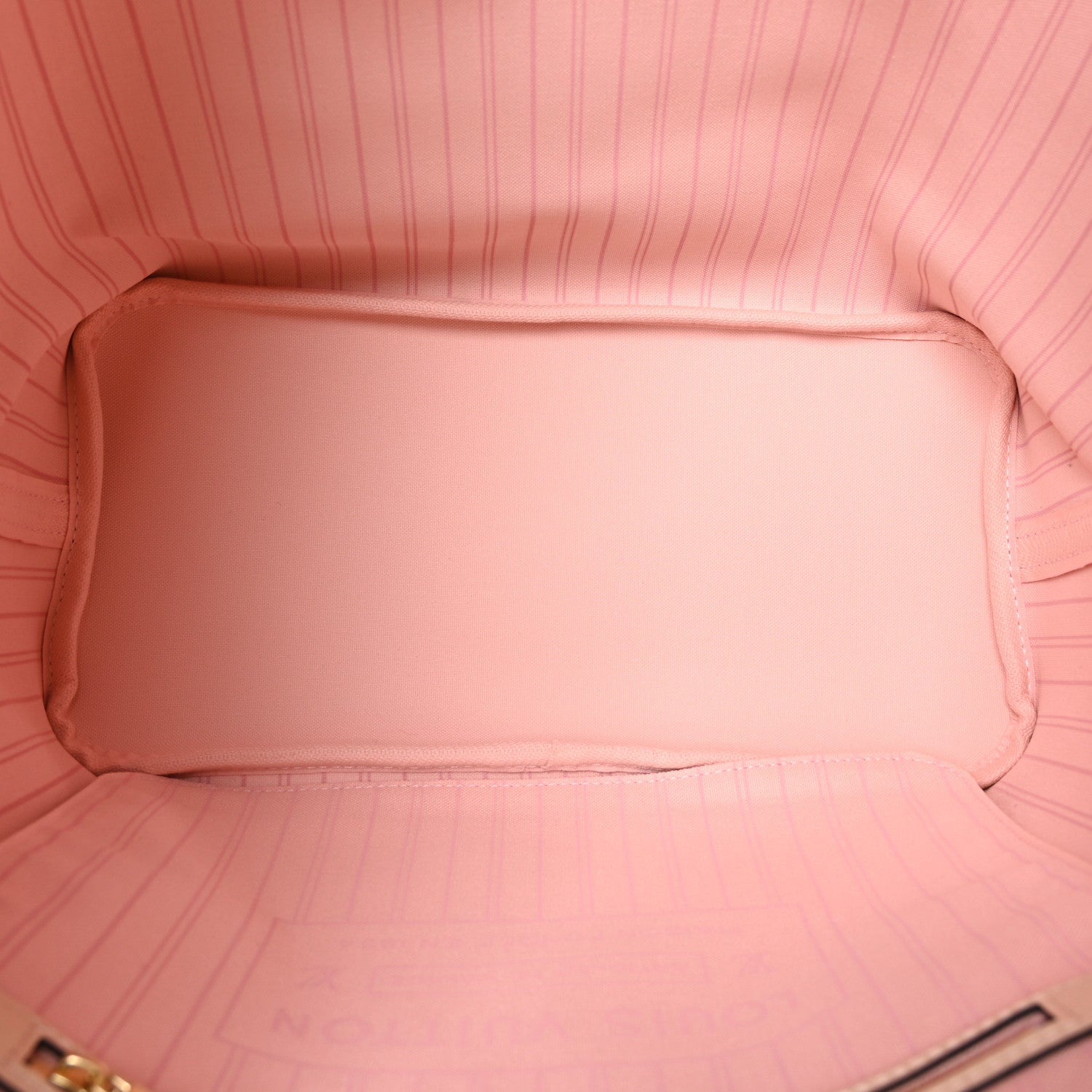 Louis Vuitton Damier Azur Braided Neverfull MM Pink 6 of 10