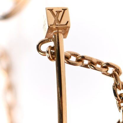 Louis Vuitton Roman Holidays Hoop Earrings Gold 5 of 7
