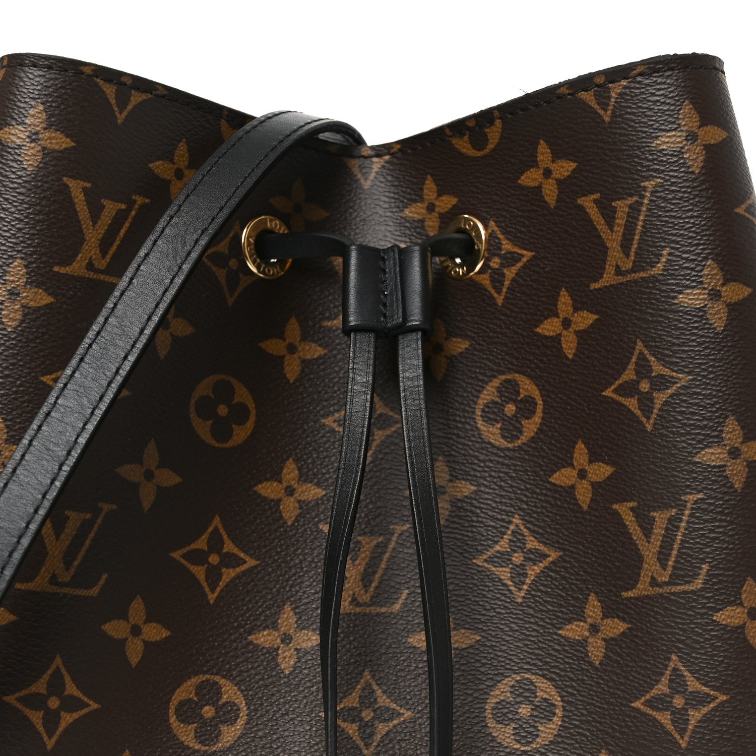 Louis Vuitton Monogram Neonoe MM Black 7 of 9