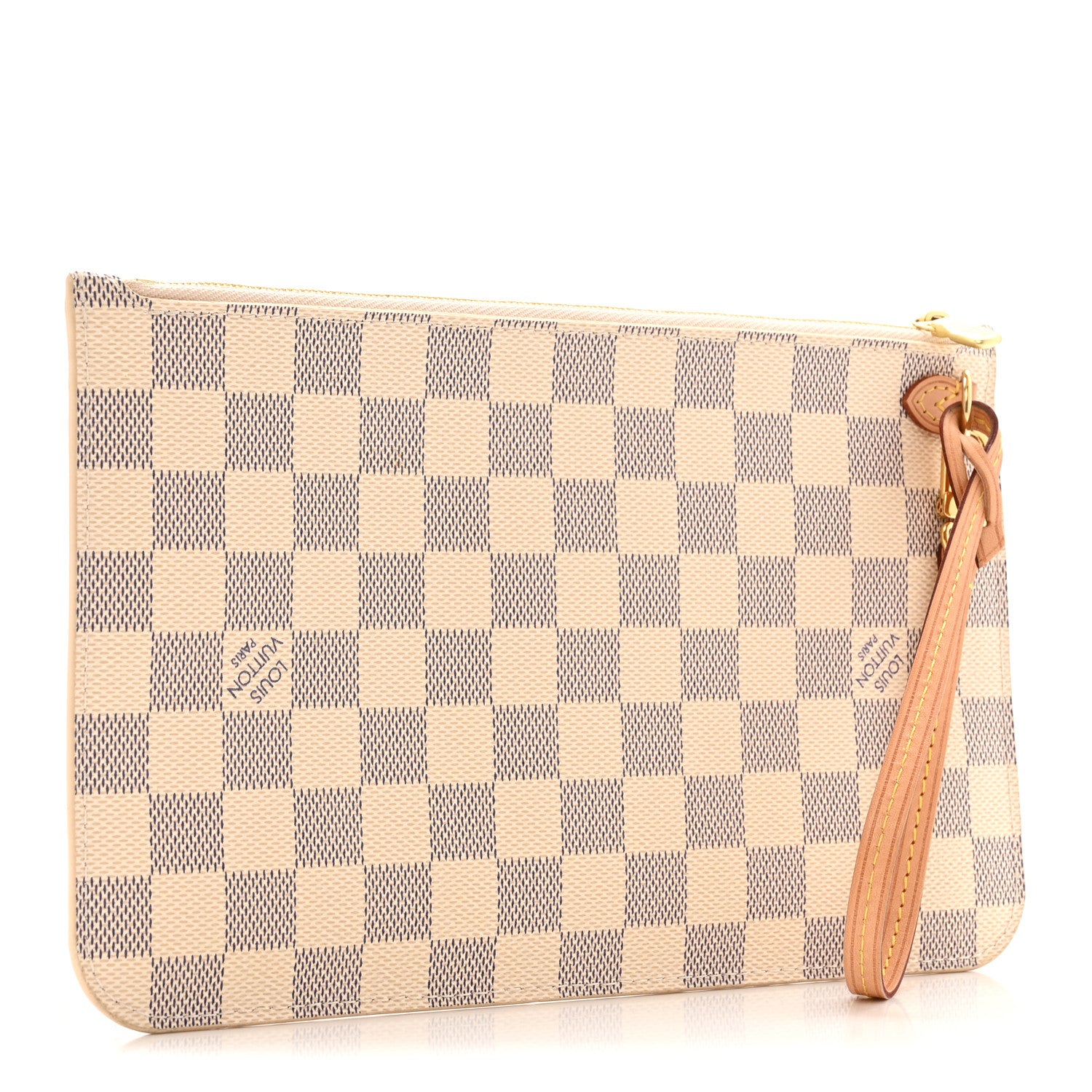 Louis Vuitton Damier Azur Neverfull MM GM Pochette 3 of 11