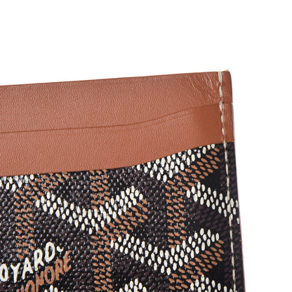 Goyard Goyardine Saint Sulpice Card Holder Black Gold 14 of 14