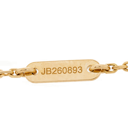 Van Cleef & Arpels 18K Yellow Gold Mother of Pearl Sweet Alhambra Bracelet 5 of 6