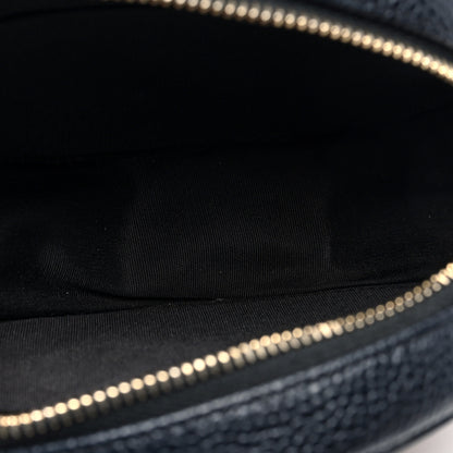 Chanel Caviar Quilted Round Filigree Crossbody Black 5 of 10