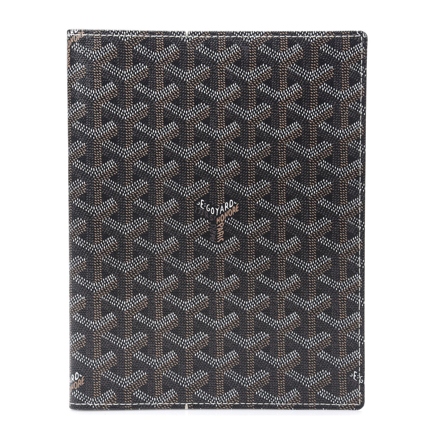 Goyard Goyardine Agenda Cover Black Gold 1 of 5