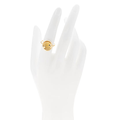 Tiffany 18K Yellow Gold Citrine Paloma Picasso Olive Leaf Ring 54 6.75 2 of 6