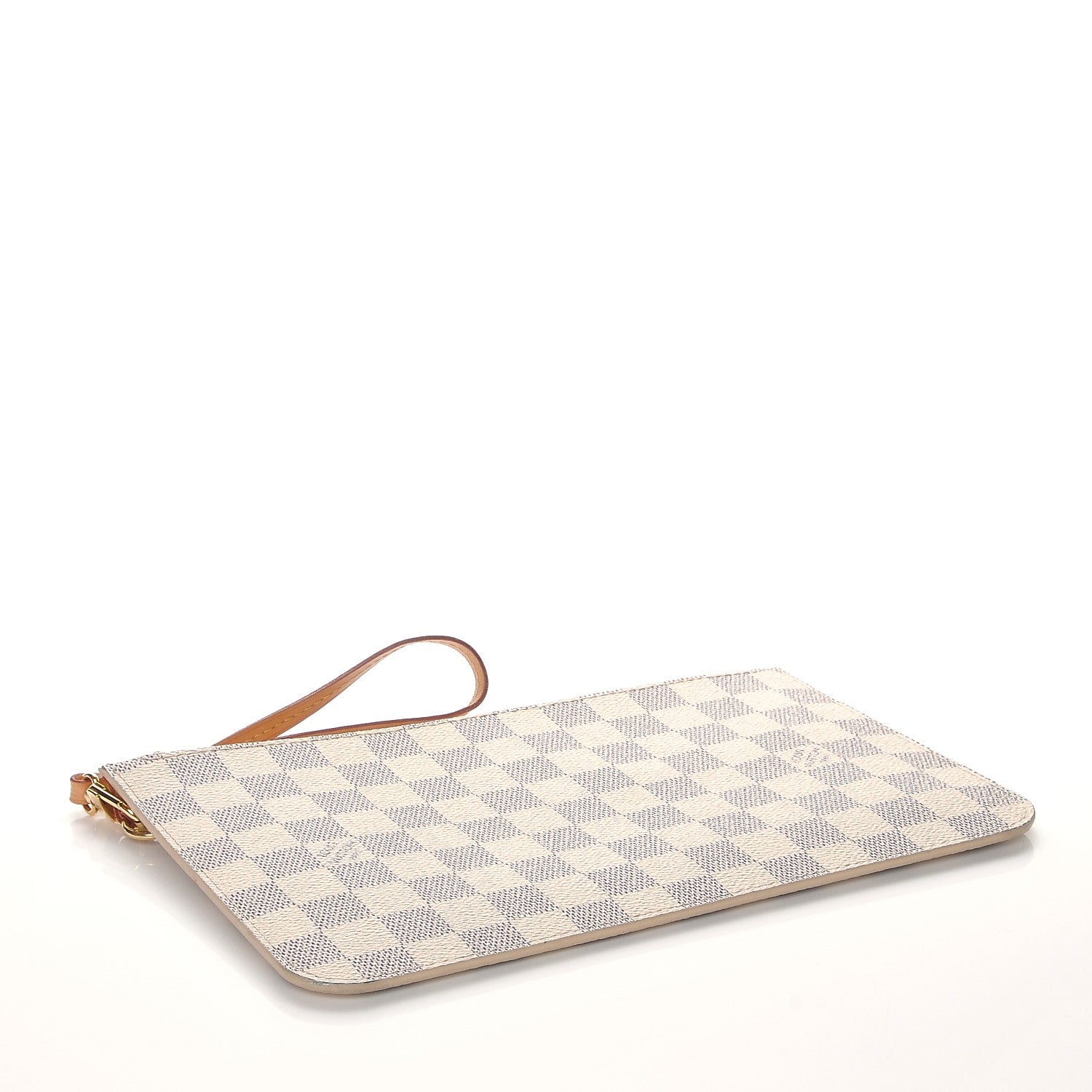Louis Vuitton Damier Azur Neverfull MM GM Pochette Rose Ballerine 4 of 7