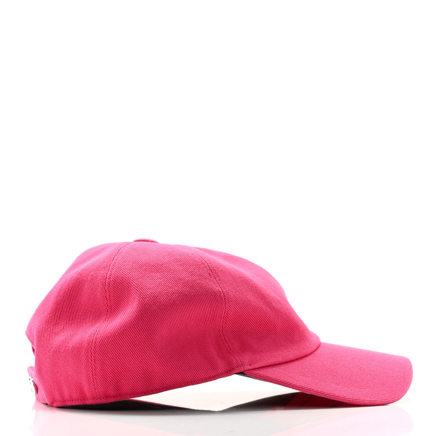 Chanel Cotton CC Cap Hat Fuchsia 5 of 9