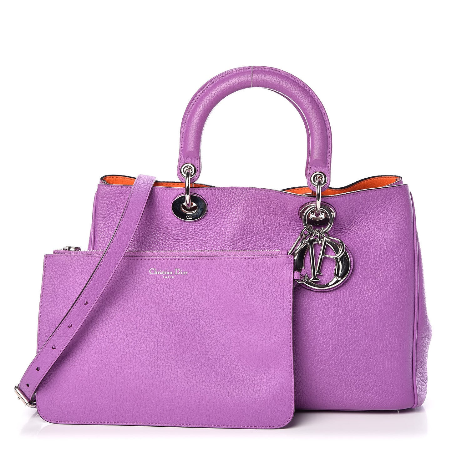 Bullcalf Medium Diorissimo Tote Parme