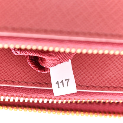 Prada Saffiano Small Galleria Double Zip Tote Tamaris 7 of 11