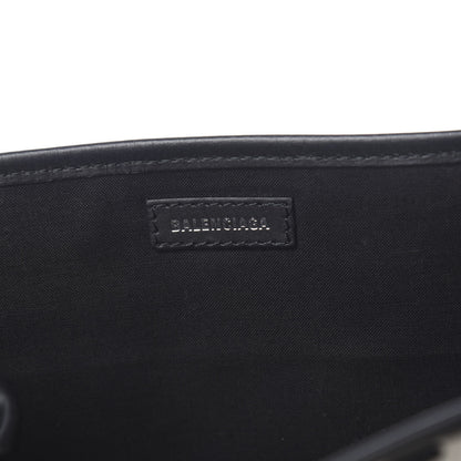Balenciaga Cotton Canvas Polka Dot S Navy Cabas Natural Black 6 of 11