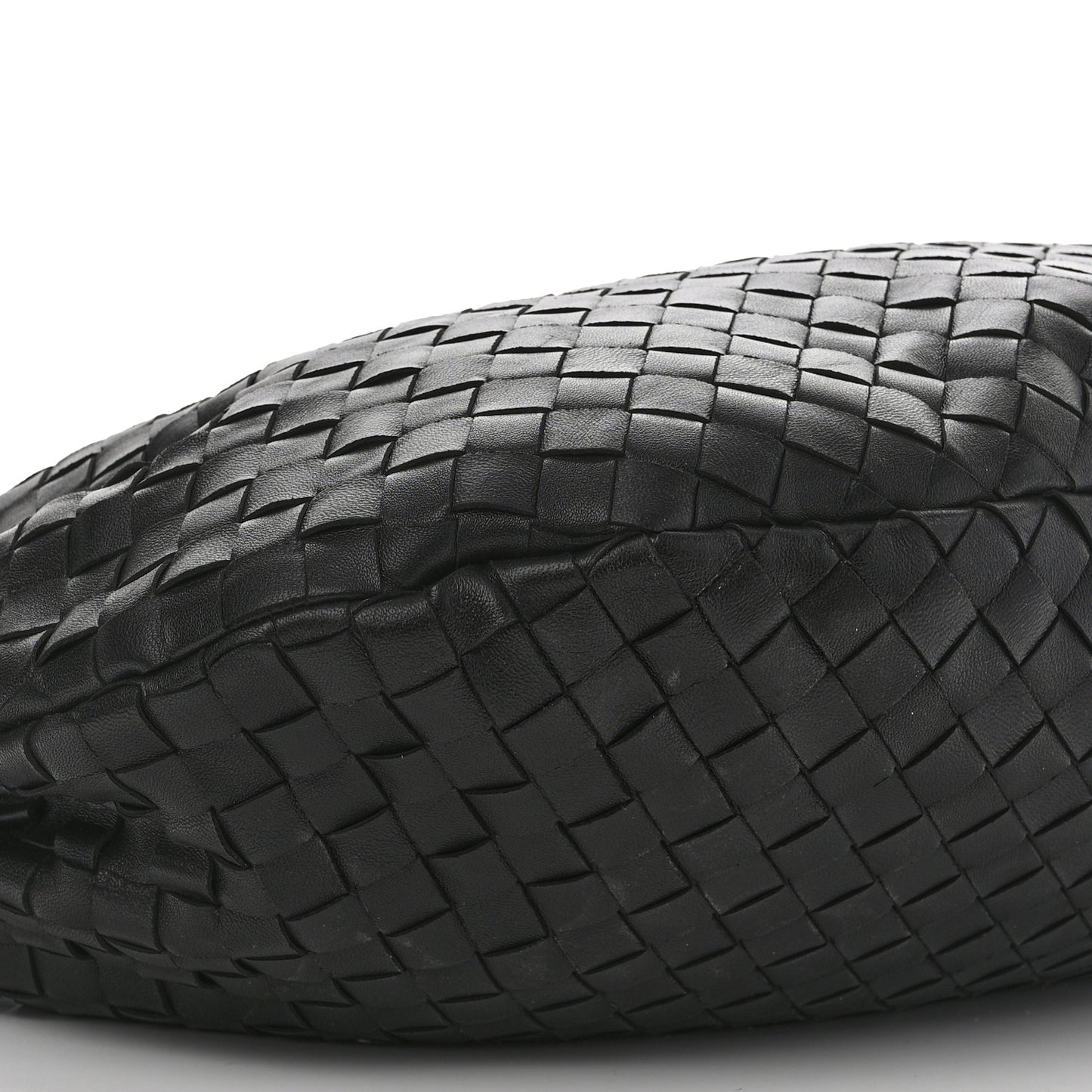 Nappa Intrecciato Teen Jodie Hobo Black