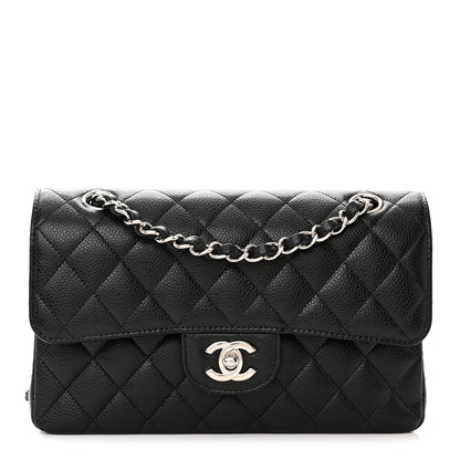 Chanel Caviar Quilted Small Double Flap Black 1 of 13