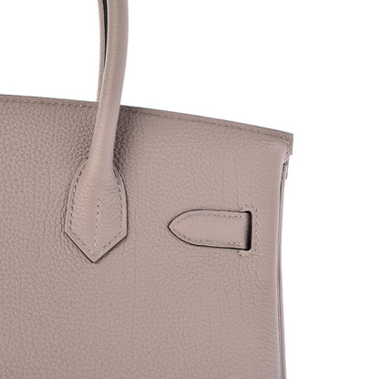 Hermes Togo Birkin 30 Gris Asphalte 27 of 33