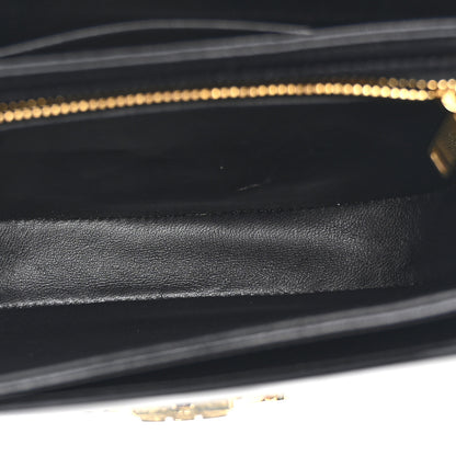 Celine Shiny Calfskin Besace Clea Triomphe Black 5 of 11
