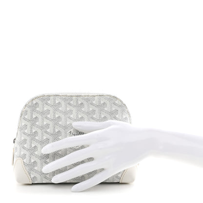 Goyard Goyardine Vendome Toiletry Pouch White 2 of 7