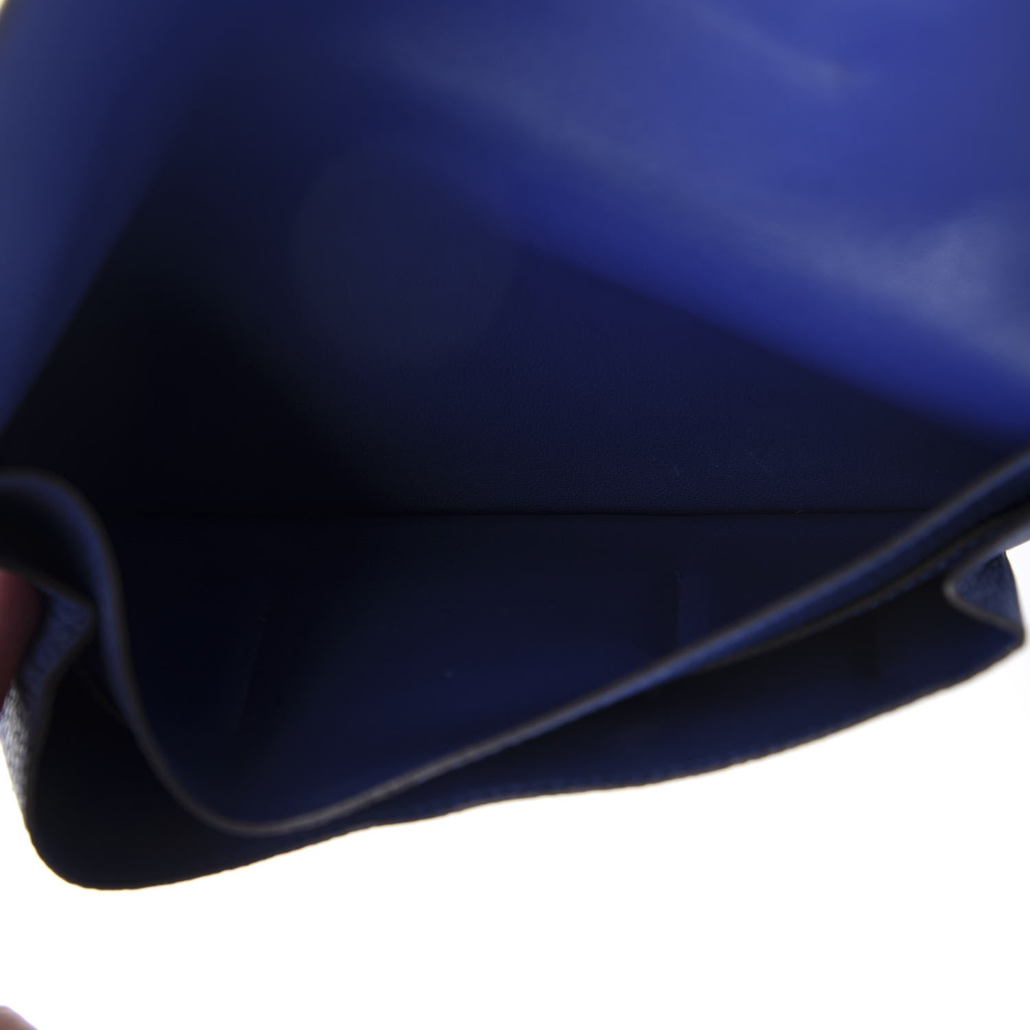 Hermes Togo Dogon Duo Wallet Bleu Electrique 5 of 11