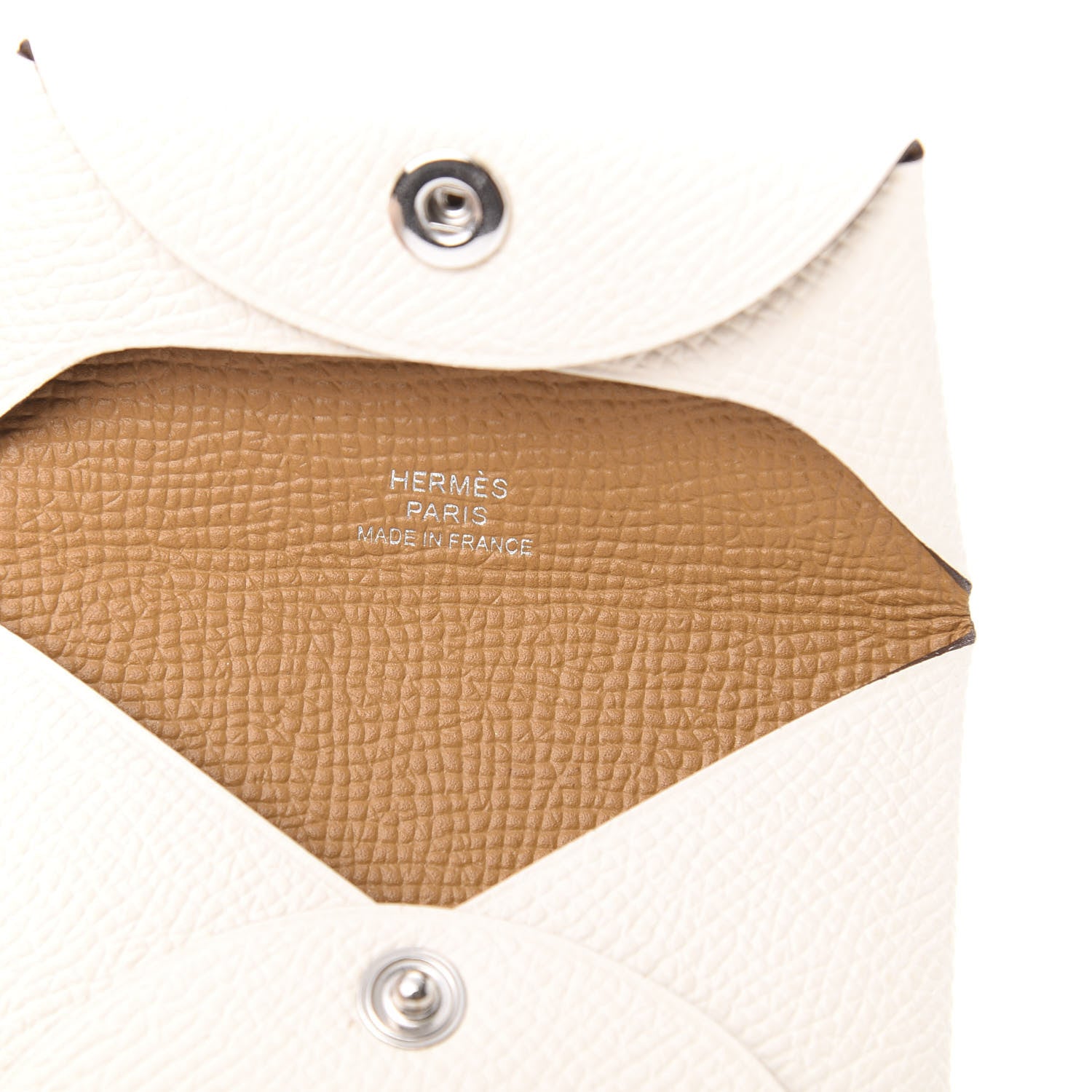 Hermes Epsom Bastia Verso Coin Purse Nata Sesame 6 of 8