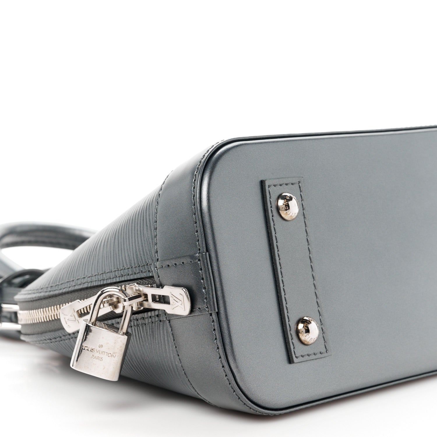 Louis Vuitton Epi Alma BB Anthracite Nacre 11 of 12