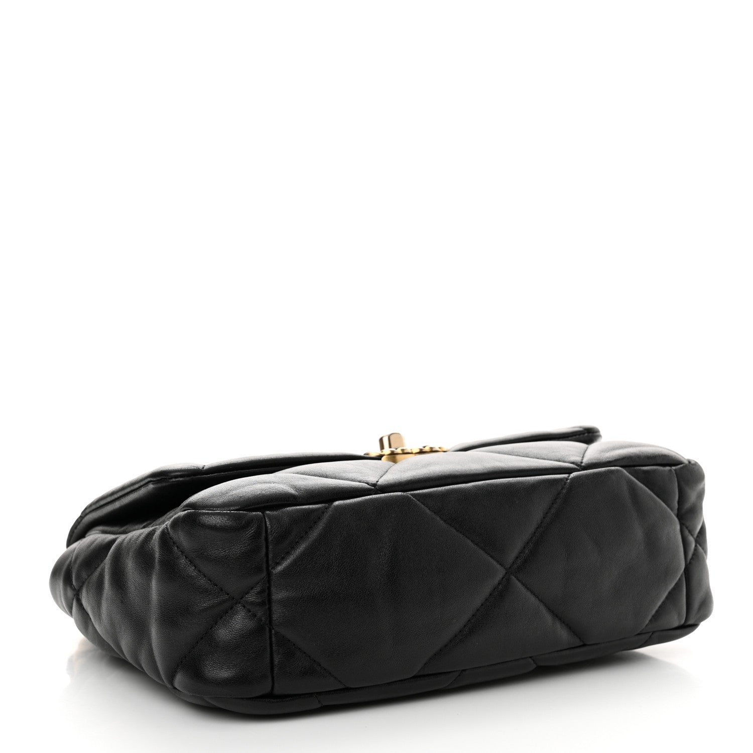 Chanel Lambskin Quilted Medium Chanel 19 Flap Black 4 of 15