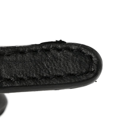 Chanel Lambskin Camellia Embossed Cosmetic Case Black 9 of 12