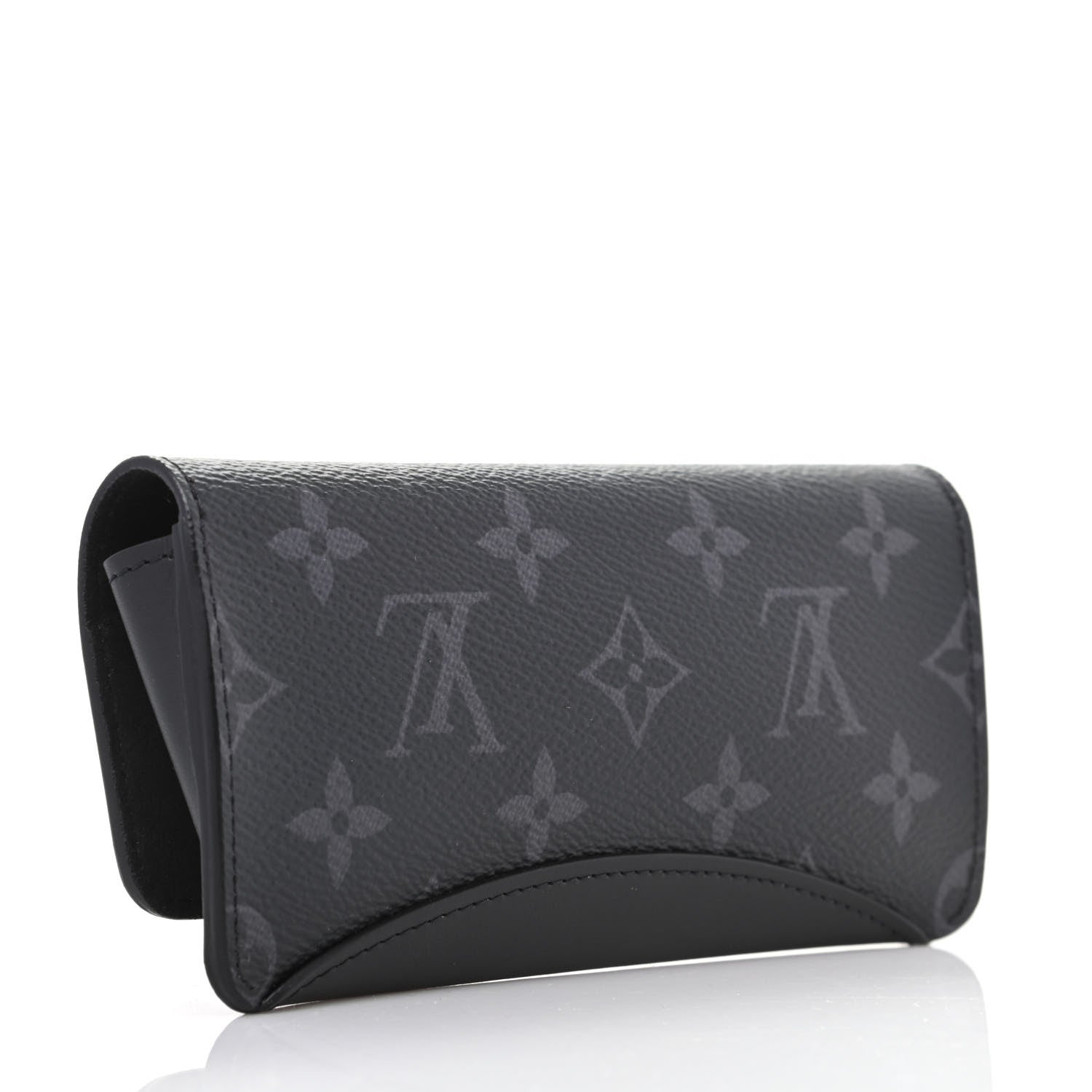 Louis Vuitton Monogram Eclipse Woody Sunglass Case 2 of 6