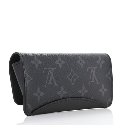 Louis Vuitton Monogram Eclipse Woody Sunglass Case 2 of 6